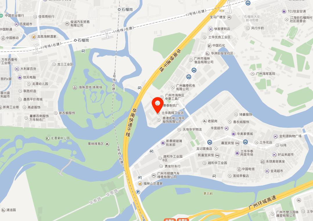 时代方洲(海珠)-西区地图位置